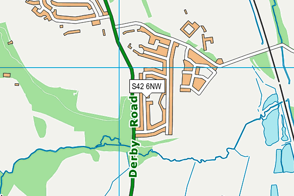 S42 6NW map - OS VectorMap District (Ordnance Survey) S42 6NW map - OS VectorMap District (Ordnance Survey)