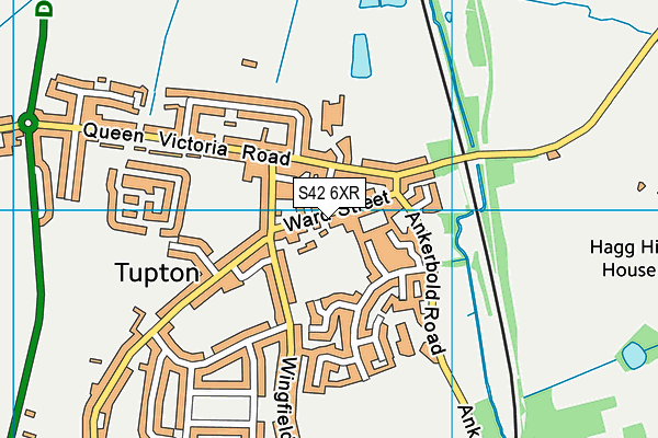 S42 6XR map - OS VectorMap District (Ordnance Survey) S42 6XR map - OS VectorMap District (Ordnance Survey)
