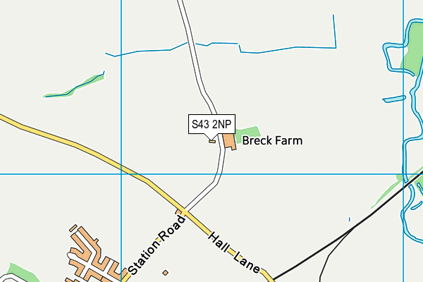 S43 2NP map - OS VectorMap District (Ordnance Survey) S43 2NP map - OS VectorMap District (Ordnance Survey)