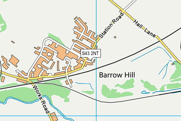 S43 2NT map - OS VectorMap District (Ordnance Survey) S43 2NT map - OS VectorMap District (Ordnance Survey)