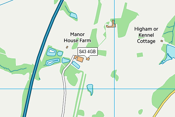 S43 4GB map - OS VectorMap District (Ordnance Survey) S43 4GB map - OS VectorMap District (Ordnance Survey)