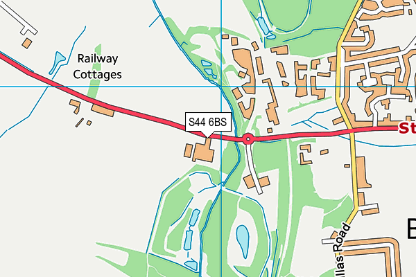 S44 6BS map - OS VectorMap District (Ordnance Survey) S44 6BS map - OS VectorMap District (Ordnance Survey)