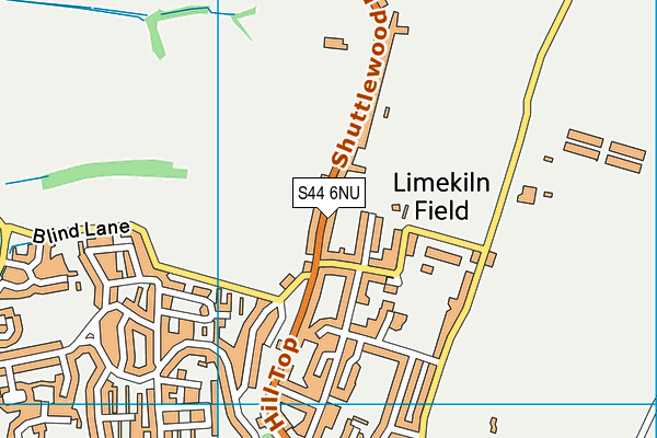 S44 6NU map - OS VectorMap District (Ordnance Survey) S44 6NU map - OS VectorMap District (Ordnance Survey)