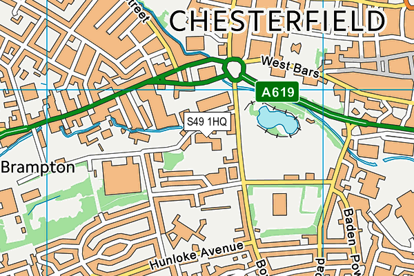 S49 1HQ map - OS VectorMap District (Ordnance Survey) S49 1HQ map - OS VectorMap District (Ordnance Survey)