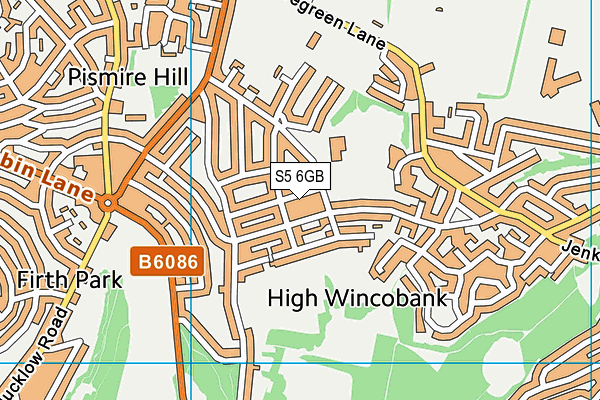 S5 6GB map - OS VectorMap District (Ordnance Survey) S5 6GB map - OS VectorMap District (Ordnance Survey)