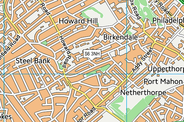 S6 3NH map - OS VectorMap District (Ordnance Survey) S6 3NH map - OS VectorMap District (Ordnance Survey)