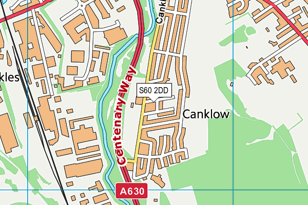 S60 2DD map - OS VectorMap District (Ordnance Survey) S60 2DD map - OS VectorMap District (Ordnance Survey)