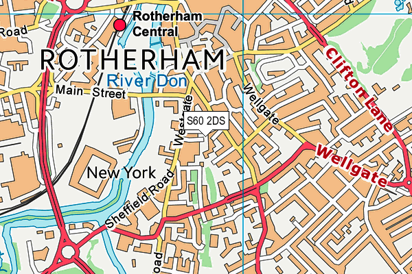 S60 2DS map - OS VectorMap District (Ordnance Survey) S60 2DS map - OS VectorMap District (Ordnance Survey)