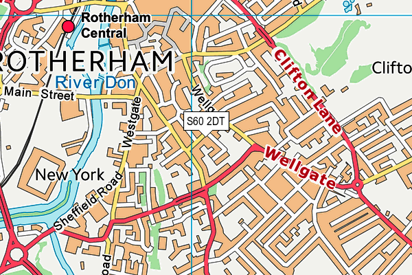 S60 2DT map - OS VectorMap District (Ordnance Survey) S60 2DT map - OS VectorMap District (Ordnance Survey)