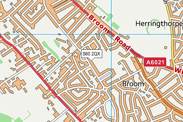 S60 2QX map - OS VectorMap District (Ordnance Survey) S60 2QX map - OS VectorMap District (Ordnance Survey)