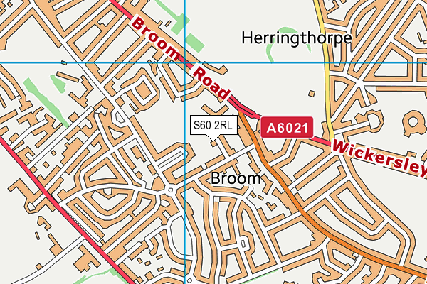 S60 2RL map - OS VectorMap District (Ordnance Survey) S60 2RL map - OS VectorMap District (Ordnance Survey)