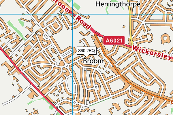 S60 2RQ map - OS VectorMap District (Ordnance Survey) S60 2RQ map - OS VectorMap District (Ordnance Survey)