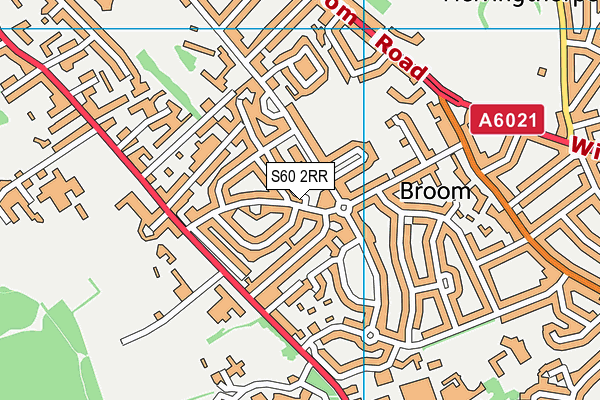 S60 2RR map - OS VectorMap District (Ordnance Survey) S60 2RR map - OS VectorMap District (Ordnance Survey)