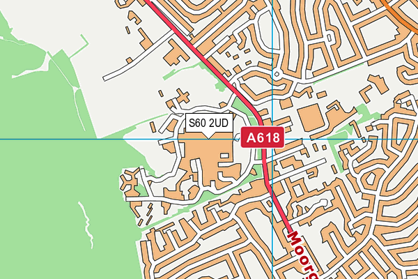 S60 2UD map - OS VectorMap District (Ordnance Survey) S60 2UD map - OS VectorMap District (Ordnance Survey)