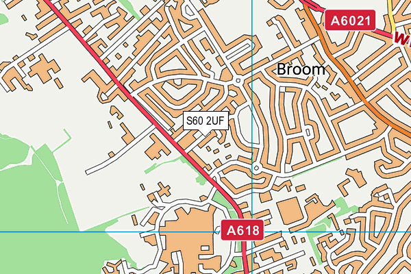 S60 2UF map - OS VectorMap District (Ordnance Survey) S60 2UF map - OS VectorMap District (Ordnance Survey)