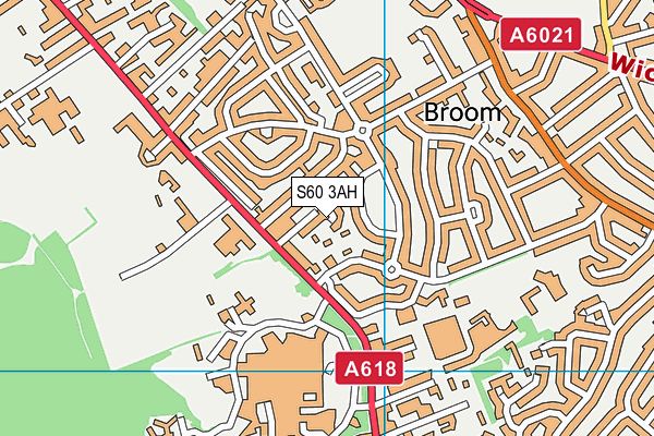 S60 3AH map - OS VectorMap District (Ordnance Survey) S60 3AH map - OS VectorMap District (Ordnance Survey)