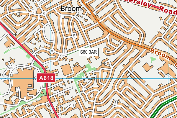 S60 3AR map - OS VectorMap District (Ordnance Survey) S60 3AR map - OS VectorMap District (Ordnance Survey)