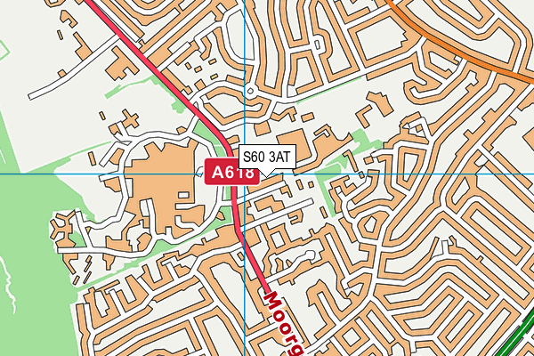 S60 3AT map - OS VectorMap District (Ordnance Survey) S60 3AT map - OS VectorMap District (Ordnance Survey)