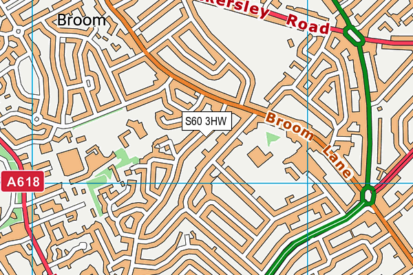 S60 3HW map - OS VectorMap District (Ordnance Survey) S60 3HW map - OS VectorMap District (Ordnance Survey)