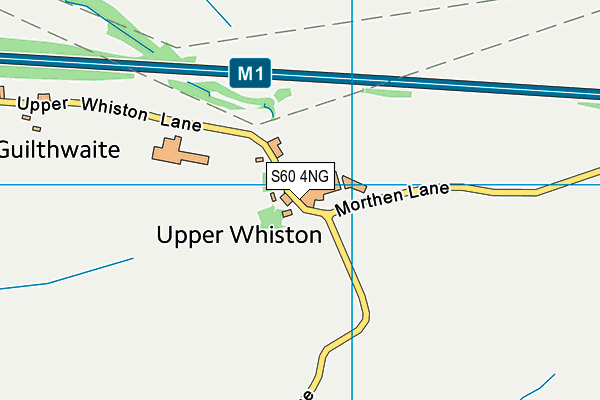 S60 4NG map - OS VectorMap District (Ordnance Survey) S60 4NG map - OS VectorMap District (Ordnance Survey)