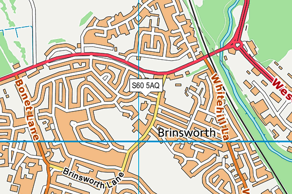 S60 5AQ map - OS VectorMap District (Ordnance Survey) S60 5AQ map - OS VectorMap District (Ordnance Survey)