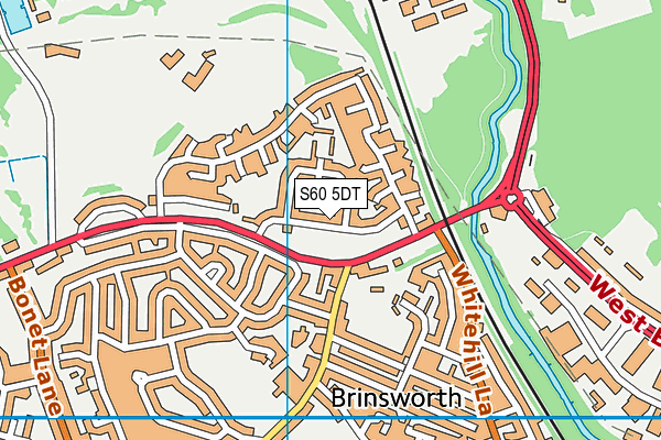 S60 5DT map - OS VectorMap District (Ordnance Survey) S60 5DT map - OS VectorMap District (Ordnance Survey)