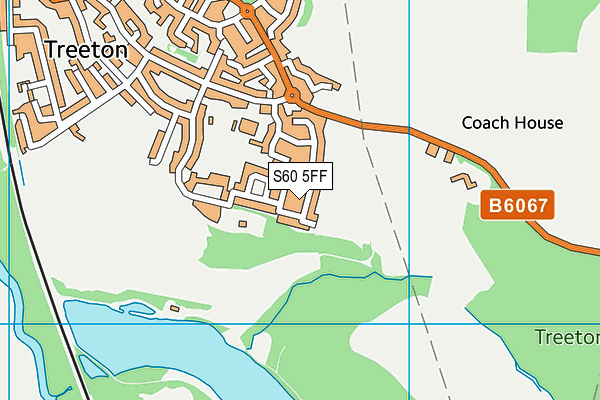 S60 5FF map - OS VectorMap District (Ordnance Survey) S60 5FF map - OS VectorMap District (Ordnance Survey)