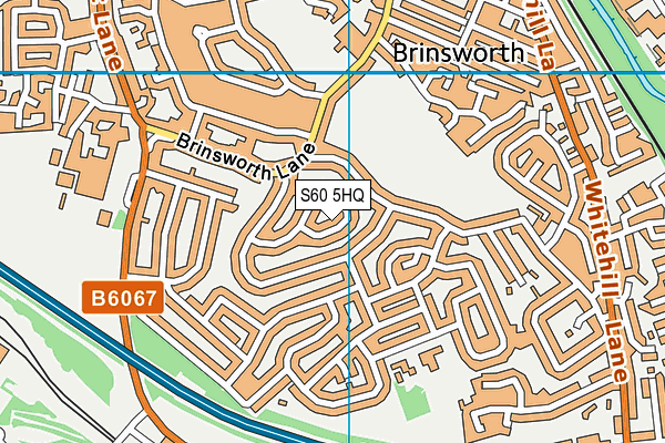 S60 5HQ map - OS VectorMap District (Ordnance Survey) S60 5HQ map - OS VectorMap District (Ordnance Survey)