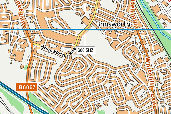S60 5HZ map - OS VectorMap District (Ordnance Survey) S60 5HZ map - OS VectorMap District (Ordnance Survey)