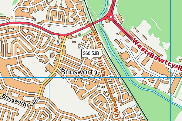S60 5JB map - OS VectorMap District (Ordnance Survey) S60 5JB map - OS VectorMap District (Ordnance Survey)