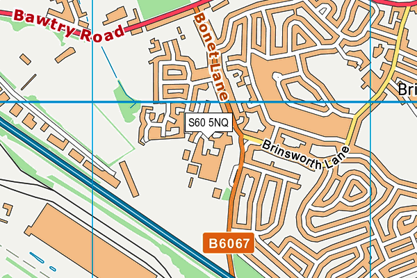 S60 5NQ map - OS VectorMap District (Ordnance Survey) S60 5NQ map - OS VectorMap District (Ordnance Survey)