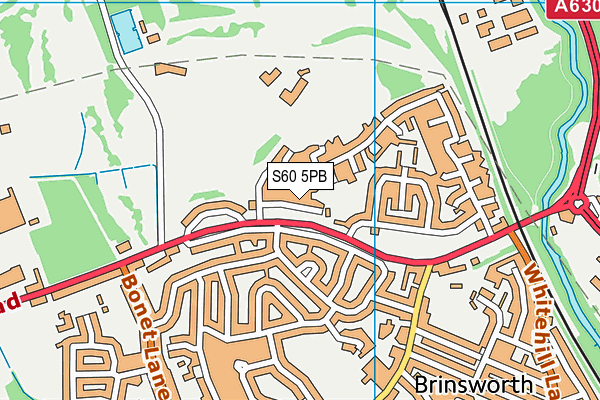 S60 5PB map - OS VectorMap District (Ordnance Survey) S60 5PB map - OS VectorMap District (Ordnance Survey)