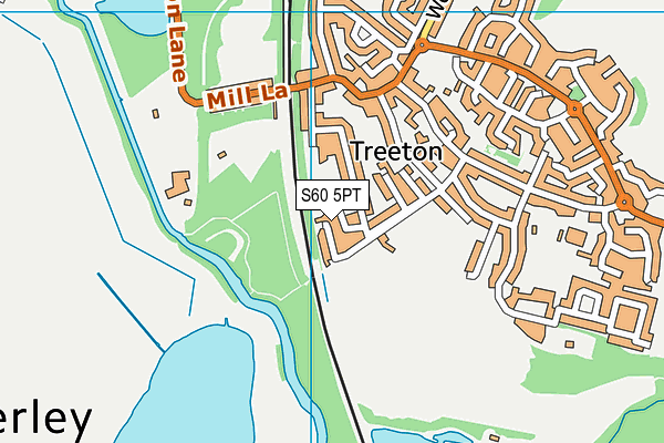S60 5PT map - OS VectorMap District (Ordnance Survey) S60 5PT map - OS VectorMap District (Ordnance Survey)