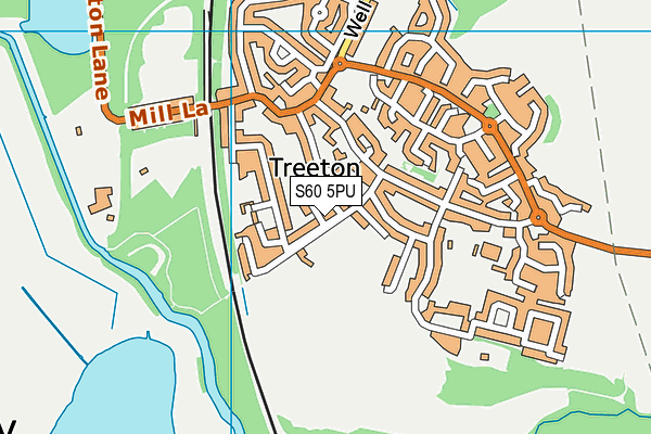 S60 5PU map - OS VectorMap District (Ordnance Survey) S60 5PU map - OS VectorMap District (Ordnance Survey)