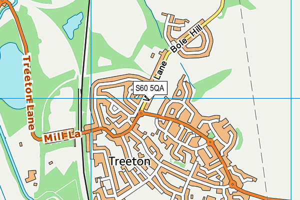 S60 5QA map - OS VectorMap District (Ordnance Survey) S60 5QA map - OS VectorMap District (Ordnance Survey)