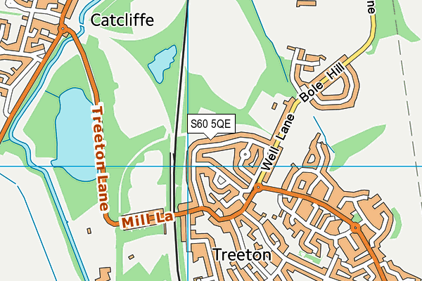 S60 5QE map - OS VectorMap District (Ordnance Survey) S60 5QE map - OS VectorMap District (Ordnance Survey)
