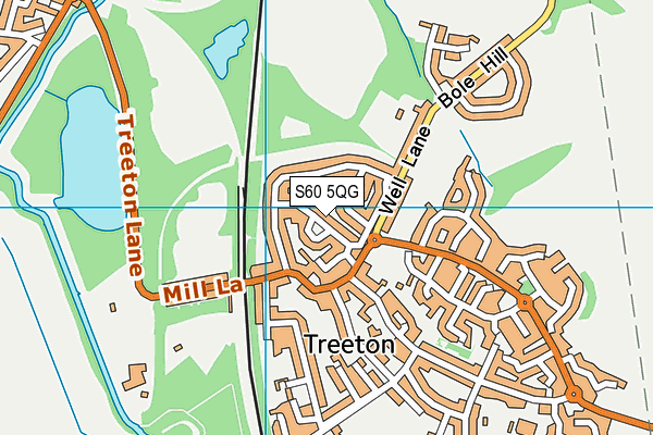 S60 5QG map - OS VectorMap District (Ordnance Survey) S60 5QG map - OS VectorMap District (Ordnance Survey)