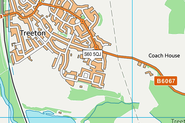 S60 5QJ map - OS VectorMap District (Ordnance Survey) S60 5QJ map - OS VectorMap District (Ordnance Survey)