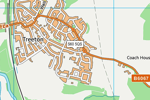 S60 5QS map - OS VectorMap District (Ordnance Survey) S60 5QS map - OS VectorMap District (Ordnance Survey)