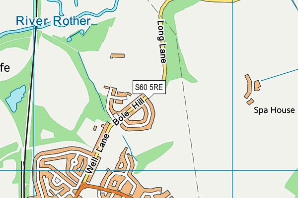 S60 5RE map - OS VectorMap District (Ordnance Survey) S60 5RE map - OS VectorMap District (Ordnance Survey)