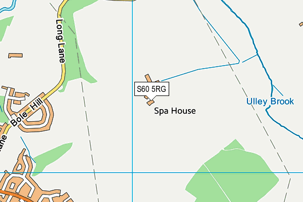 S60 5RG map - OS VectorMap District (Ordnance Survey) S60 5RG map - OS VectorMap District (Ordnance Survey)
