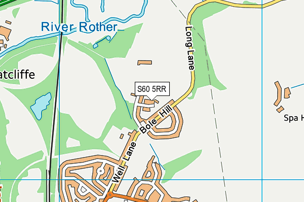 S60 5RR map - OS VectorMap District (Ordnance Survey) S60 5RR map - OS VectorMap District (Ordnance Survey)