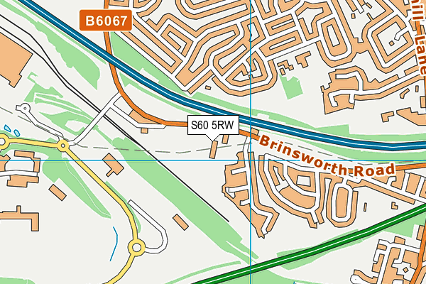 S60 5RW map - OS VectorMap District (Ordnance Survey) S60 5RW map - OS VectorMap District (Ordnance Survey)
