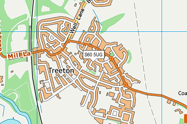 S60 5UG map - OS VectorMap District (Ordnance Survey) S60 5UG map - OS VectorMap District (Ordnance Survey)