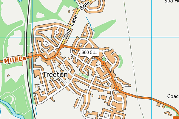 S60 5UJ map - OS VectorMap District (Ordnance Survey) S60 5UJ map - OS VectorMap District (Ordnance Survey)