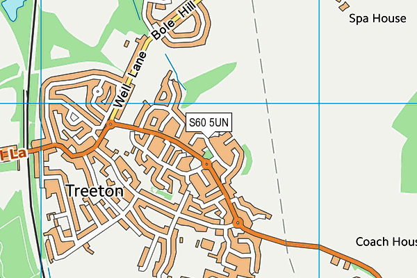 S60 5UN map - OS VectorMap District (Ordnance Survey) S60 5UN map - OS VectorMap District (Ordnance Survey)