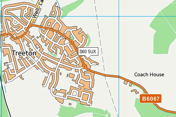 S60 5UX map - OS VectorMap District (Ordnance Survey) S60 5UX map - OS VectorMap District (Ordnance Survey)