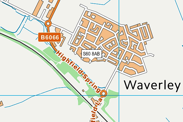 S60 8AB map - OS VectorMap District (Ordnance Survey) S60 8AB map - OS VectorMap District (Ordnance Survey)