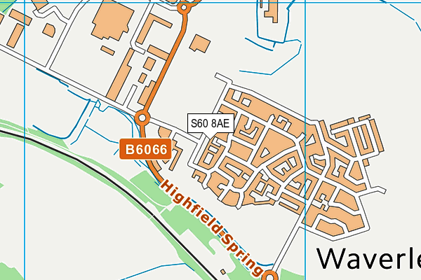 S60 8AE map - OS VectorMap District (Ordnance Survey) S60 8AE map - OS VectorMap District (Ordnance Survey)