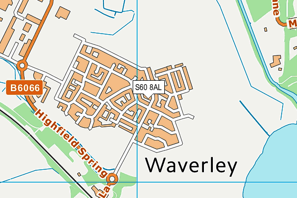 S60 8AL map - OS VectorMap District (Ordnance Survey) S60 8AL map - OS VectorMap District (Ordnance Survey)